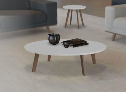 Small Round Coffee tables Set Living room furniture Real wood Tables Luxury new